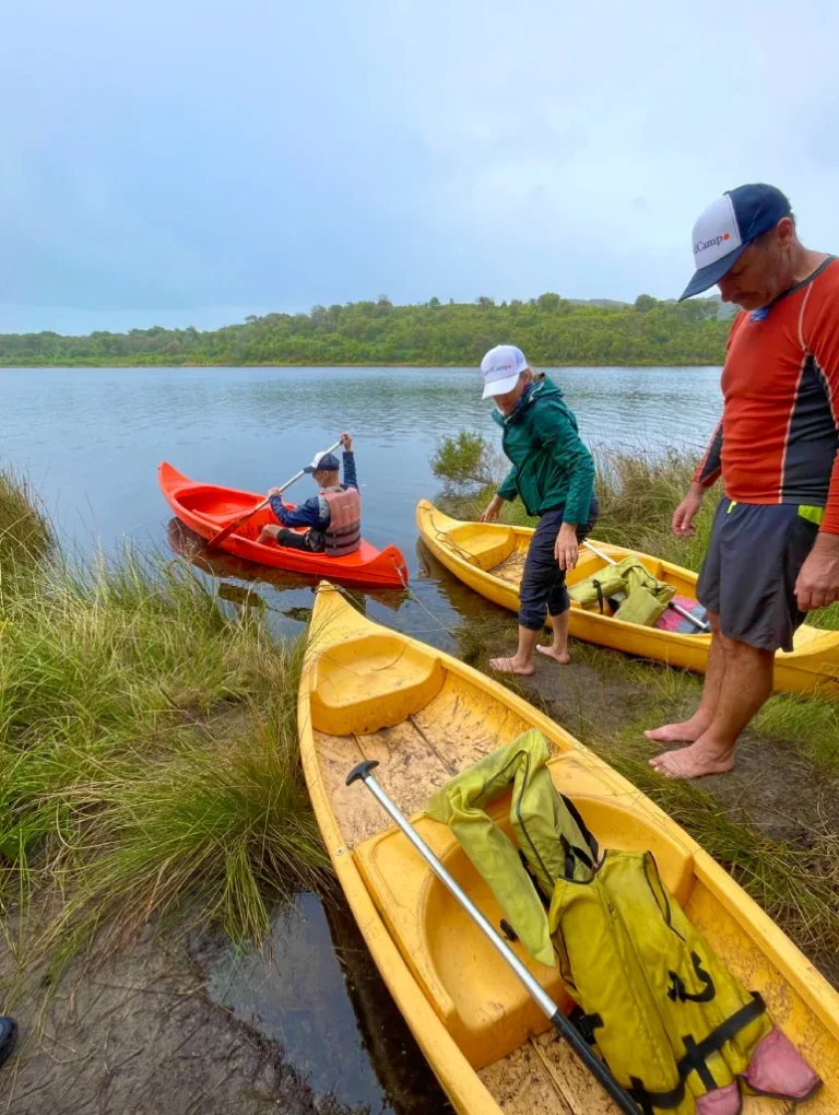 Kayaking with Team